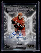 2024-25 O-Pee-Chee Platinum Sweet Selections Rainbow Auto Olen Zellweger Auto