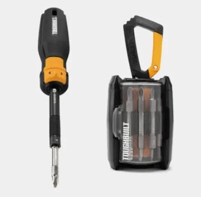 ToughBuilt TB-H5S2-MR-A Ratcheting Screwdriver 24 Bit Tool Set NEW