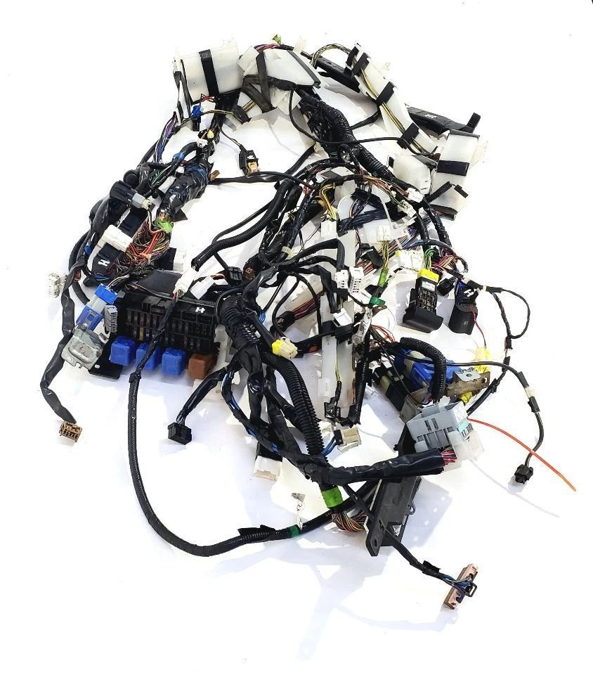 1997 Nissan 240SX OEM Body Wiring Harness Cabin Interior 1 Broken Connector - Image 3 of 4