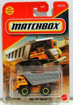Matchbox 2025 basic series mbx turf hauler II yellow #116 / 125 | eBay