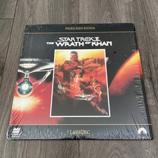Star Trek 2 The Wrath Of Khan Widescreen Ed. Laserdisc