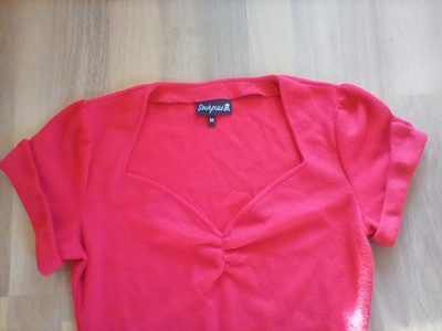 Top Sourpuss Rot Gr.M Rockabilly PinUp 50s Vintage Dita