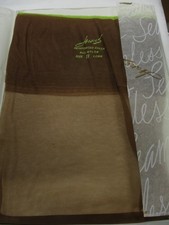 3 PR VINTAGE HANES 415 REINFORCED SHEER RHT NYLON STOCKINGS 11 LONG BARLEY THERE