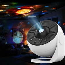 Galaxy Projector for Bedroom, 13 in 1 Planetarium Star Projector with Solar S...