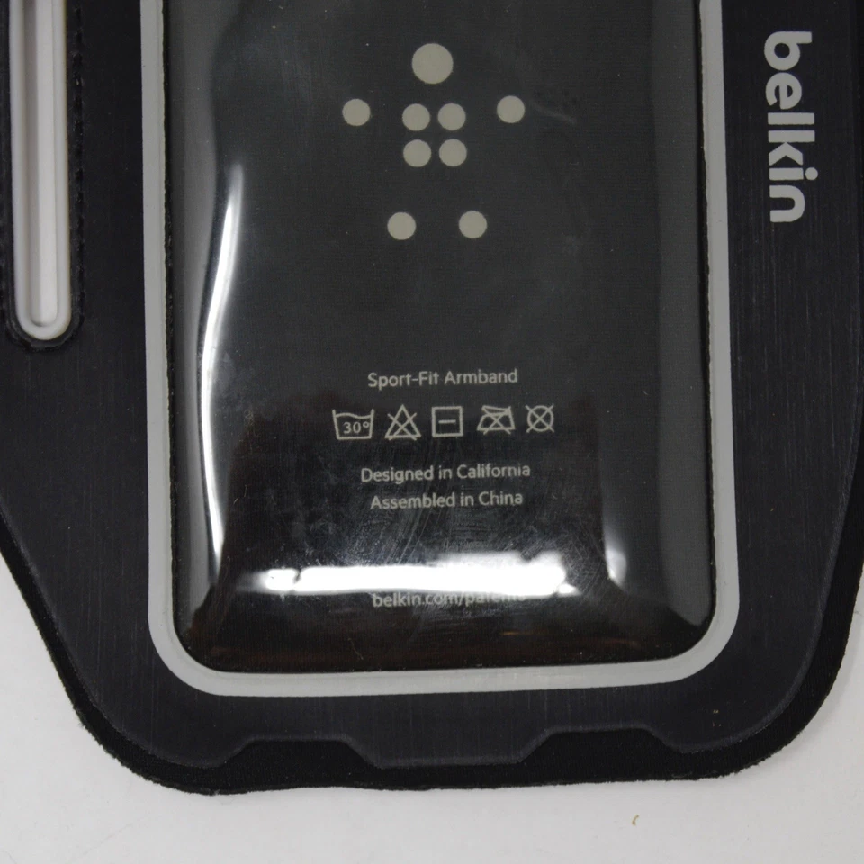 Brazalete Belkin Sport-Fit negro #UNV-52F8M952AE para correr Foto 4 de 4