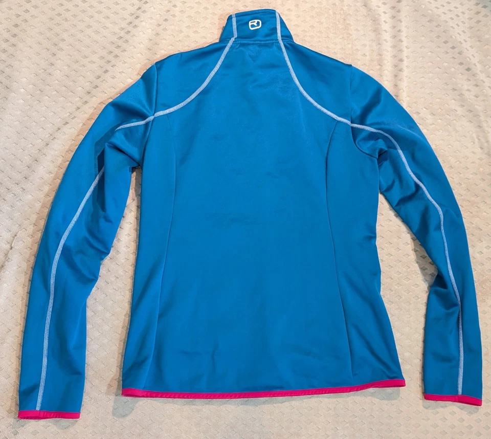 Chaqueta polar azul ORTHOVOX para mujer suéter de esquí de travesía talla XL Foto 2 de 4