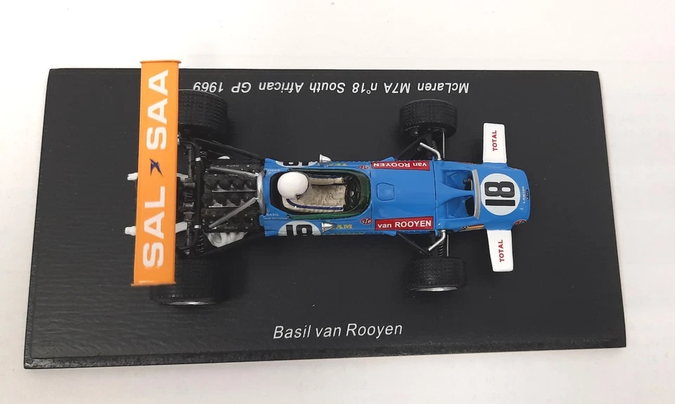 Mc Laren M7A/ B. van Rooyen - GP South Africa 1969 / SPARK S3117 / 1:43 - Bild 3 von 4