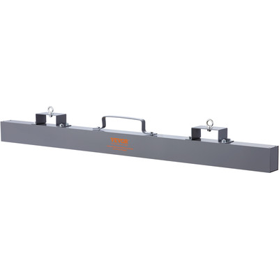 VEVOR 60'' Hanging Magnet Magnetic Sweeper Tool 93lbs Lifting Magnet for Forklift