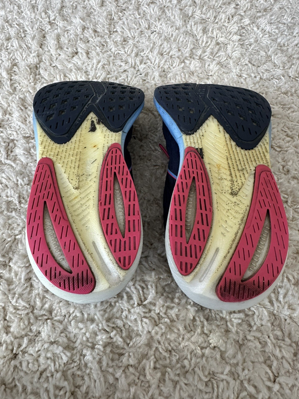 Brooks Womens Hyperion Tempo 9.5 Navy Pink Lightweight Running Walking Shoes thumbnail 5