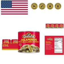 Whole Jalapeno Peppers - Pickled Jalapenos - Jalapeno Pepper - Hot Peppers fo...