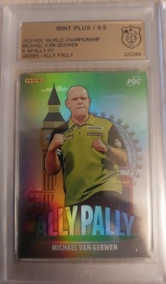 2026 Panini PDC World Championship Michael Van Gerwen Ally Pally /25