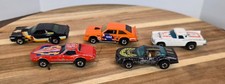 1970's Vintage Hot Wheels 5 Diecast Car Collection Lot 1:64 Corvette Trans Am