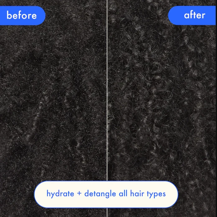 Amika Hydro Rush Acondicionador sin enjuague hidratante intensa - Tamaño completo 6,7 oz/200 ml Foto 3 de 4