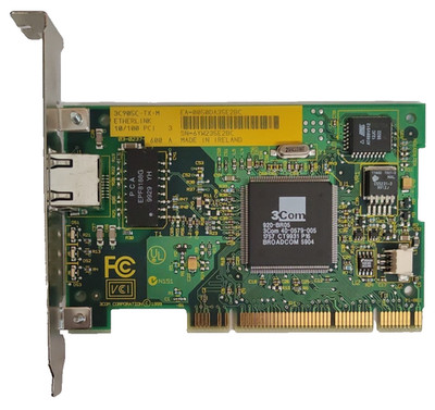 3Com 3C905C-TX-M PCI LAN 10/100MBit NIC Desktop PC Netzwerk-Karte/Network Card