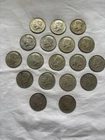 Silver Half Dollar 40 Percent Silver Lot. 18 Silver Halves.