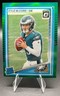 2025 Panini Donruss Optic Kyle McCord #283 Rated Rookie Green Hyper Prizm Eagles