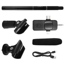 Interview Microphone Condenser Microphone Handheld Studio Recording Mic3809