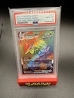 2021 Pokemon Rayquaza VMAX Rainbow Secret Rare 217/203 Evolving Skies PSA 10