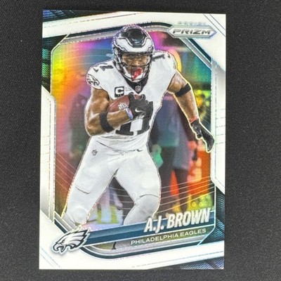 2025 Panini Prizm - A.J. Brown #253 White Prizm /35 Philadelphia Eagles 🦅 