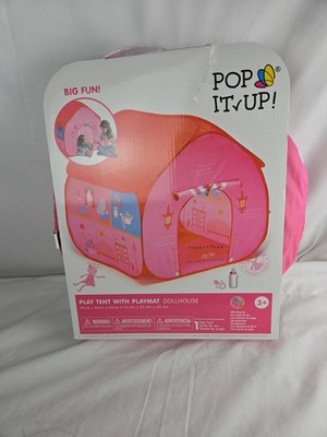 FUN2GIVE Pop-it-Up Play Tent with Playmat NEW