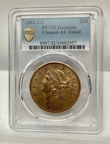 1882-CC Liberty Double Eagle — photo from the most recent tracked eBay sale