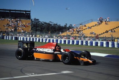 Olivier Grouillard Osella FA1ME Ford Australian GP at Adelaide Str- Old Photo