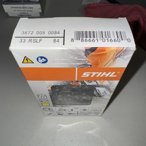 STIHL OEM 33 RSLF 84 MOTORSÄGE KETTE 25" BAR .050 3/8 3672 005 0084 NEU IN OVP