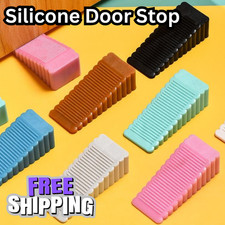 Silicone Door Stop Wedge Anti Slip Door Stopper Home Office