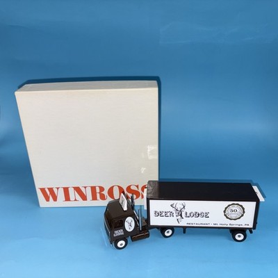 1989 DEER LODGE RESTAURANT MT. HOLLY SPRINGS PA WINROSS Truck PUP Trailer 50th
