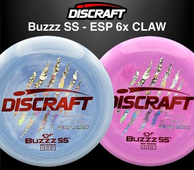 Discraft Buzzz SS | ESP 6x Claw | BEE FOIL CHOOSE Paul McBeth Midrange Golf Disc