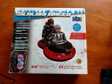 NEW 64" Slalom Racer-Spider Ride Inflatable Large 2 Person Snow Tube. Brand New!
