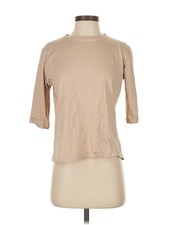 Daniel Women Brown 3/4 Sleeve T-Shirt 3