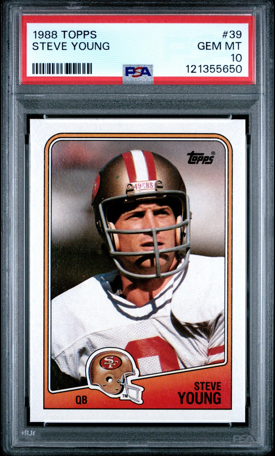 1988 TOPPS #39 STEVE YOUNG PSA 10
