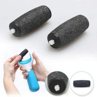 Lots de 2 Rouleaux de Remplacement Adapté pour Râpe Electrique Scholl Velvet