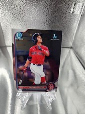 2022 Bowman Chrome 1st Eduardo Lopez BCP-134 Rookie RC Boston Red Sox 