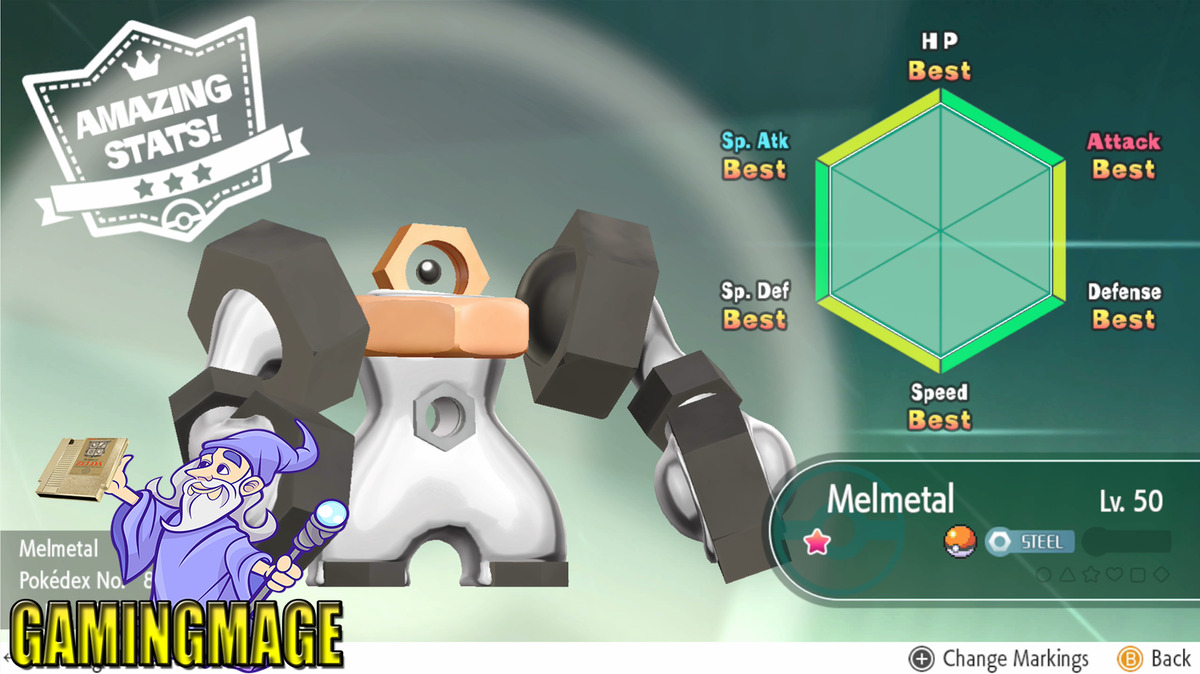 Shiny Legendary Mewtwo / Pokemon Let's Go / 6IV Pokemon / Shiny