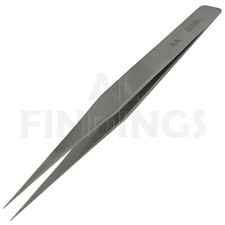 AA Non-Magnetic Steel Tweezers tweezer Jewellery Watch Tool New