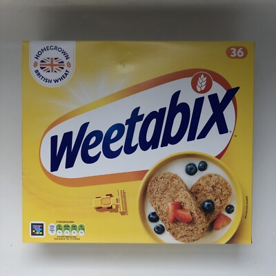 Weetabix Cereal 36 Biscuits Best Before February 2026 UK
