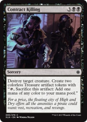 Contract Killing Light Play, English Magic the Gathering MTG Ixalan