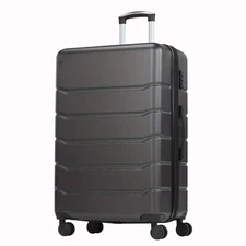 ZUNMOS 20- 28 Inch Hard Shell ABS Luggage Spinner Lightweight Expandable