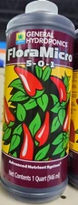General Hydroponics 32oz FloraMicro 5-0-1 New Free Shipping