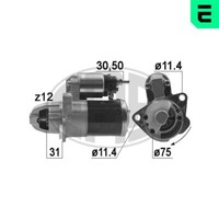 ERA Anlasser Starter 1.4Kw FüR Alfa Romeo Spider 159 Sportwagon Brera