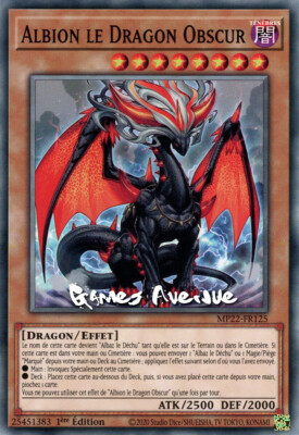 Yu-Gi-Oh! Albion the Dark Dragon MP22-FR125 VF/COMMUNE
