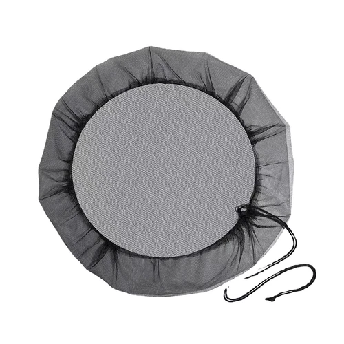 Abdeckung für Regentonnen Netz rund60-150cmDeckel Schutz Wasserfass gegen Mücken - Bild 15 von 22