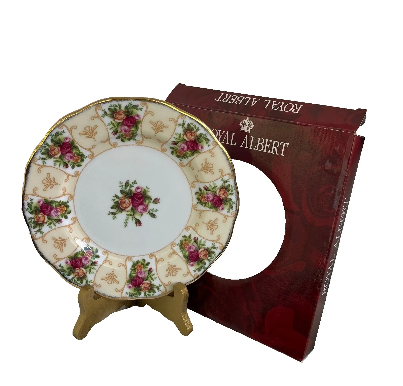 Placas de plato de Ensalada Royal Floral