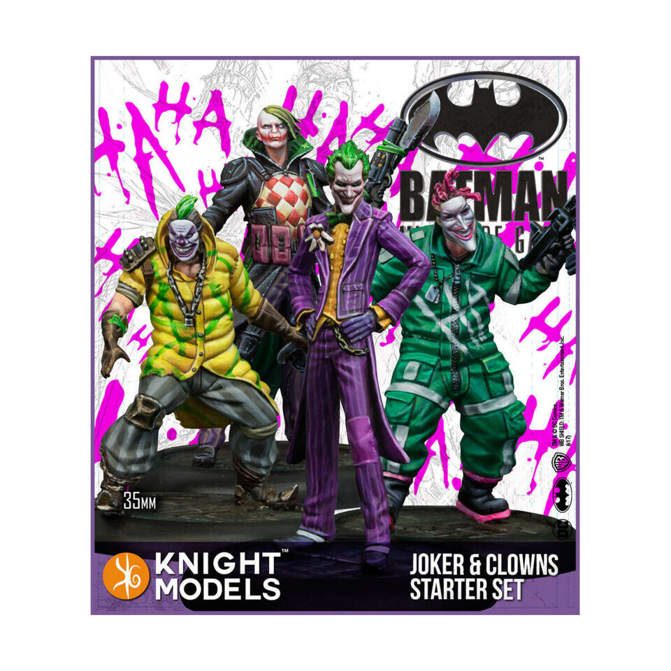 Модели рыцарей Мини-игра с Бэтменом Джокером и клоунами Стартовый набор KST35DC167 4490₽