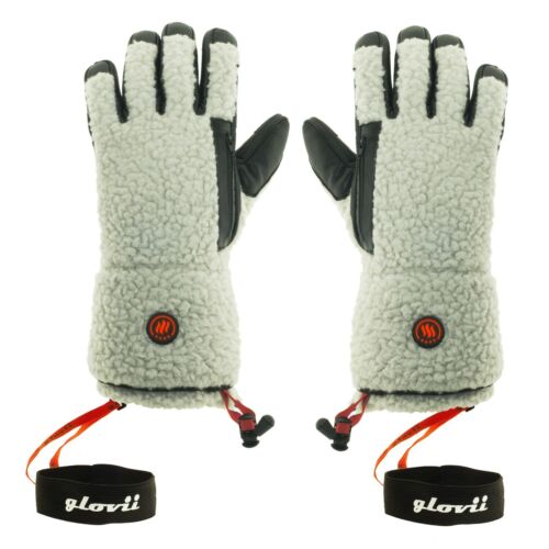 Shearling style heated gloves, GS3 - Photo 1/9