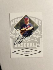 Atlanta Braves ERIC CAMPBELL Signed Card