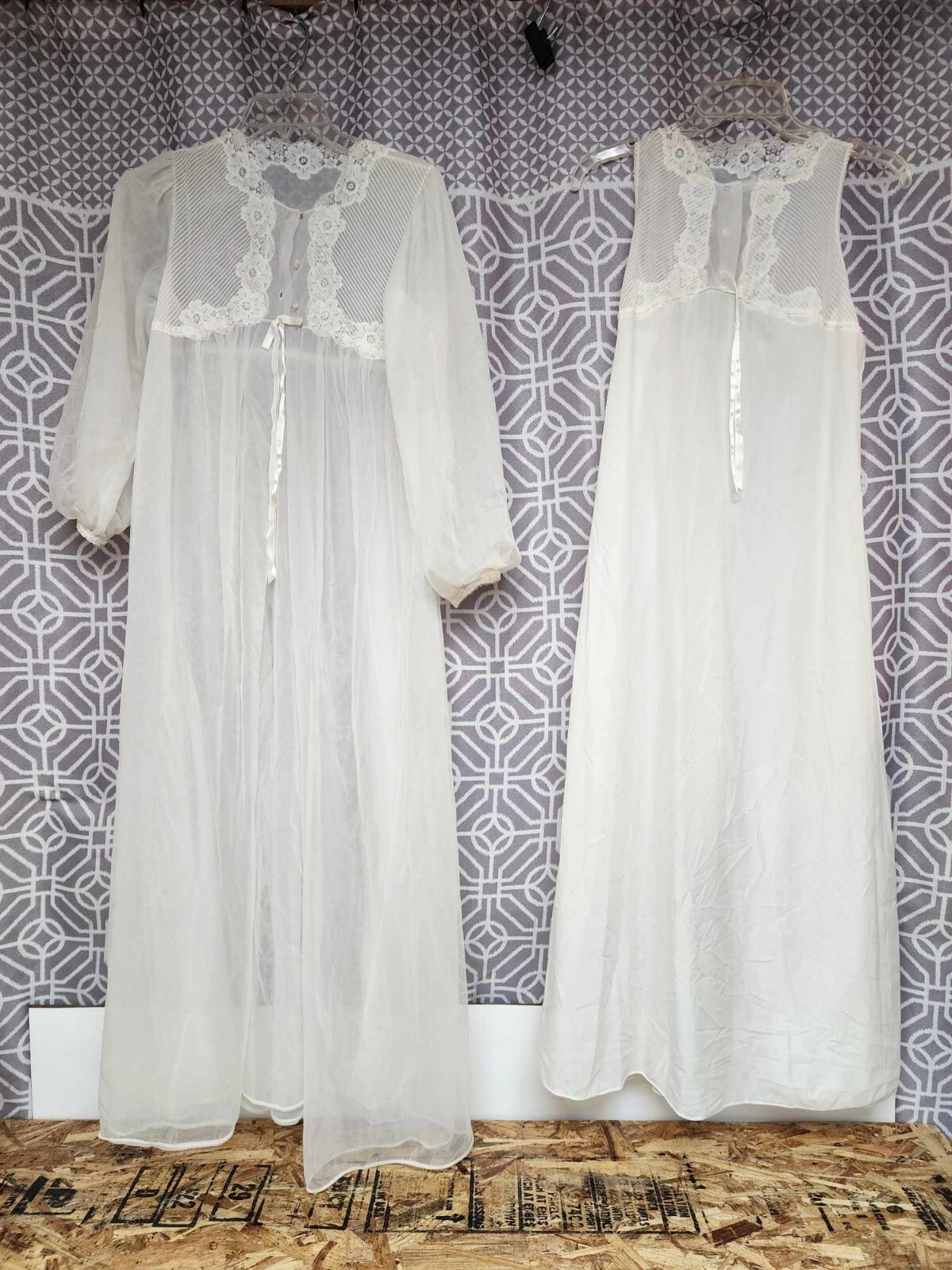 Set Robe/peignoir Gossard Artemis Intimates Taille S - Neuf Sans étiquettes, Couleur Jaune, Nylon