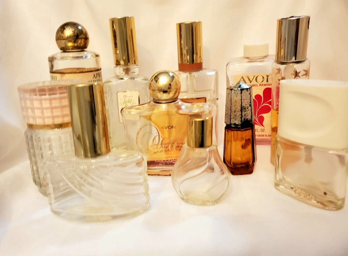 FOR SALE THIS GROUP OF VINTAGE PERFUME BOTTLES MUST SEE